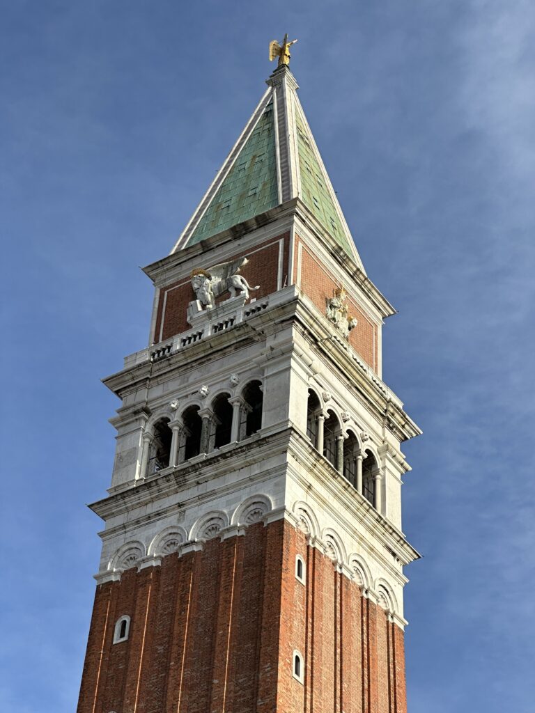 The bell tower in Saint Marks Square