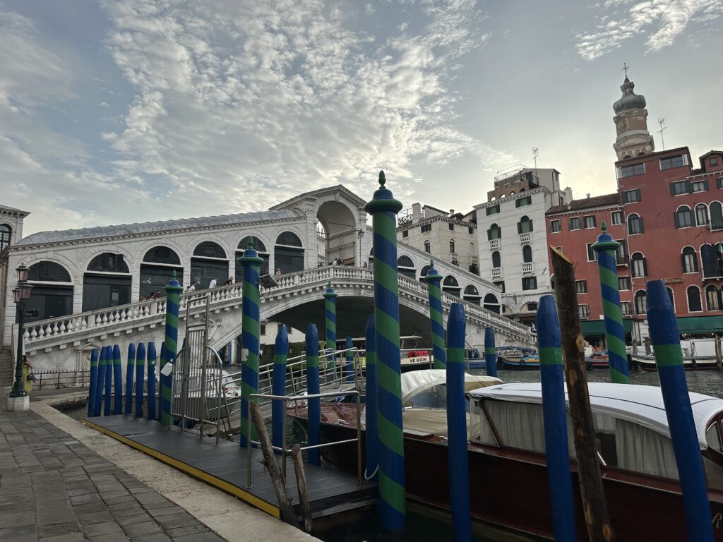 One of the most iconic attractions in Venice: The Rialto Bridge