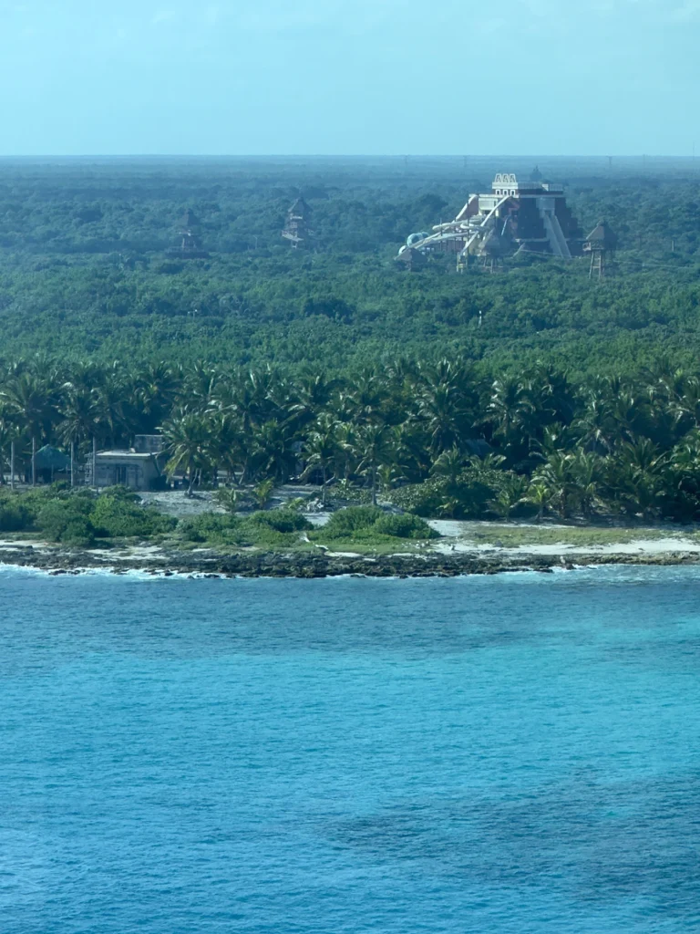 final port of call on our Western Caribbean Cruise - Costa Maya