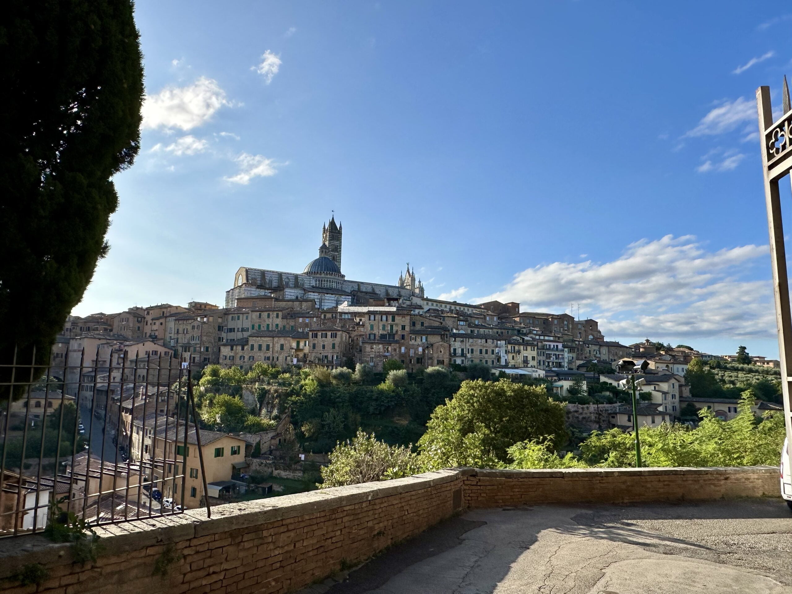 The hilltop medieval city of Siena in the heart of Tuscany